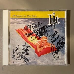 AUTOGRAPHED Lit CD